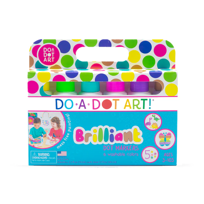 Do A Dot Art Brilliant Dot Markers, 6-Pack