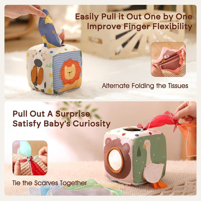 Early Childhood Education Plush Comfort Doll Grasping Training Toy 🇨🇳