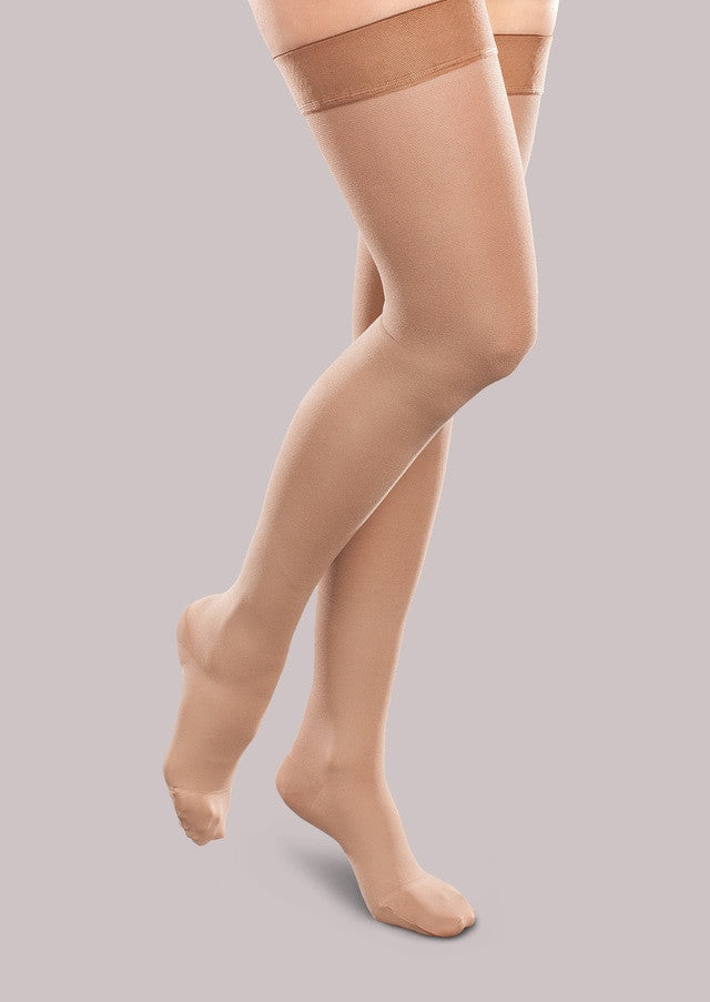 EASE Opaque Moderate Support Women's Thigh High 20-30mmHg - Compression Level: Firm 20-30 MmHg - Unisex - Leg