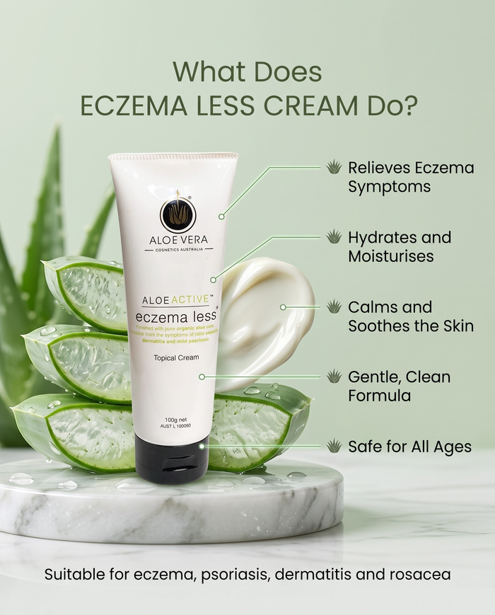 Eczema less® Cream - Soothing Cream | ALOE ACTIVE™
