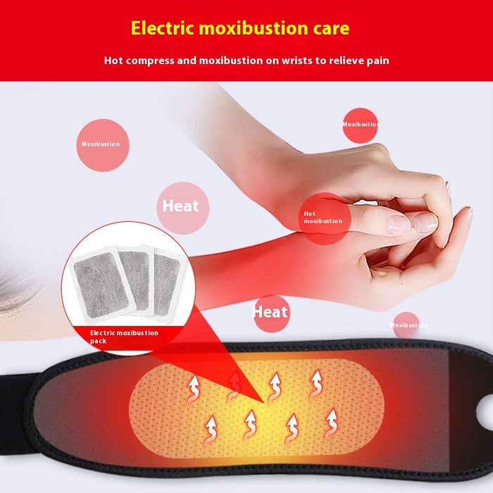 Electric Heating Hand Strap Hot Compress Physiotherapy Wrist Protector 🇨🇳