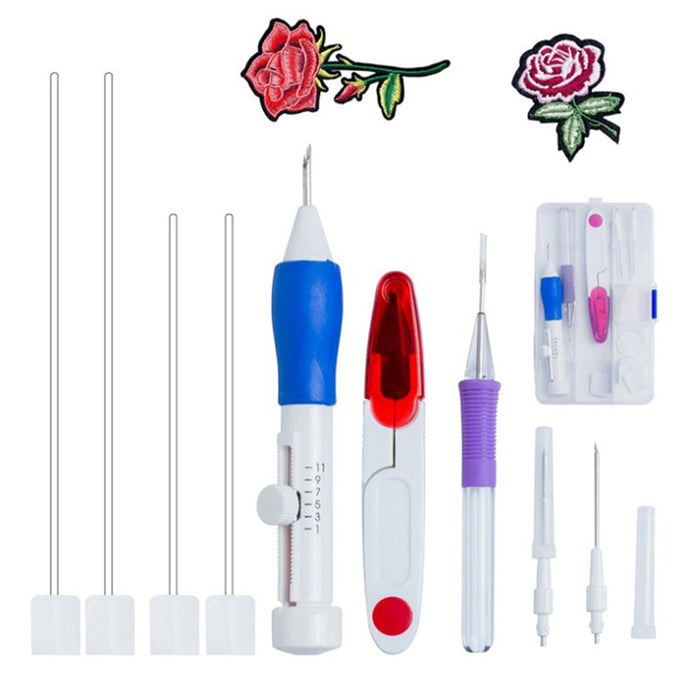 Embroidery Tools Poke Embroidery Set Embroidery Thread Set 🇨🇳