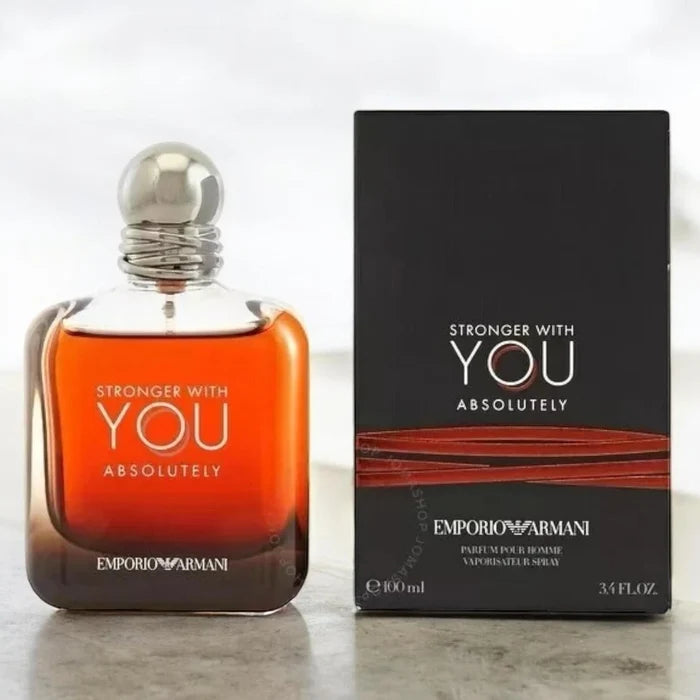 Emporio Armani Stronger With You Absolutely Parfum for Men 3.4 oz (100 ml) New Sealed