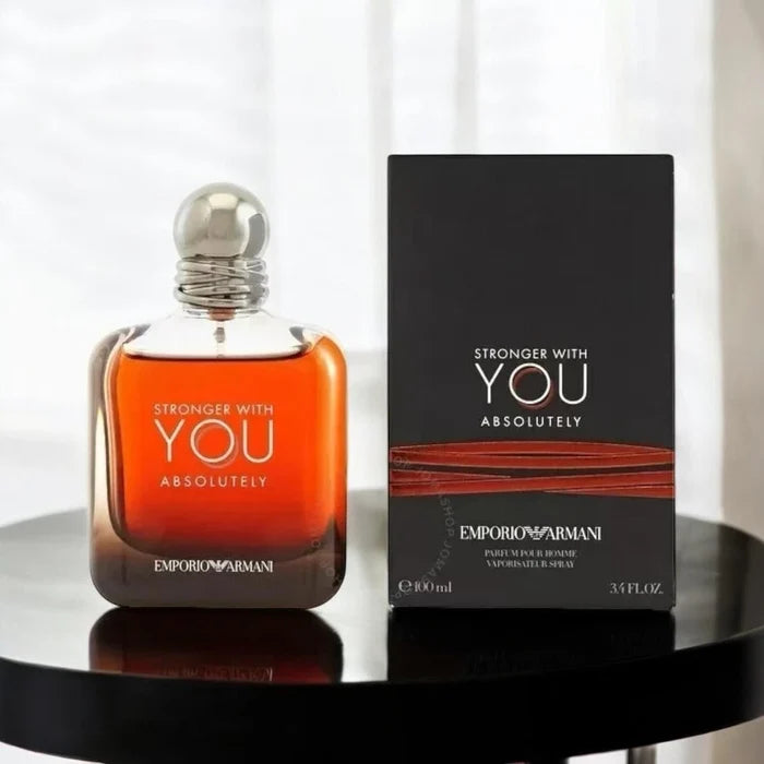 Emporio Armani Stronger With You Absolutely Parfum for Men 3.4 oz (100 ml) New Sealed
