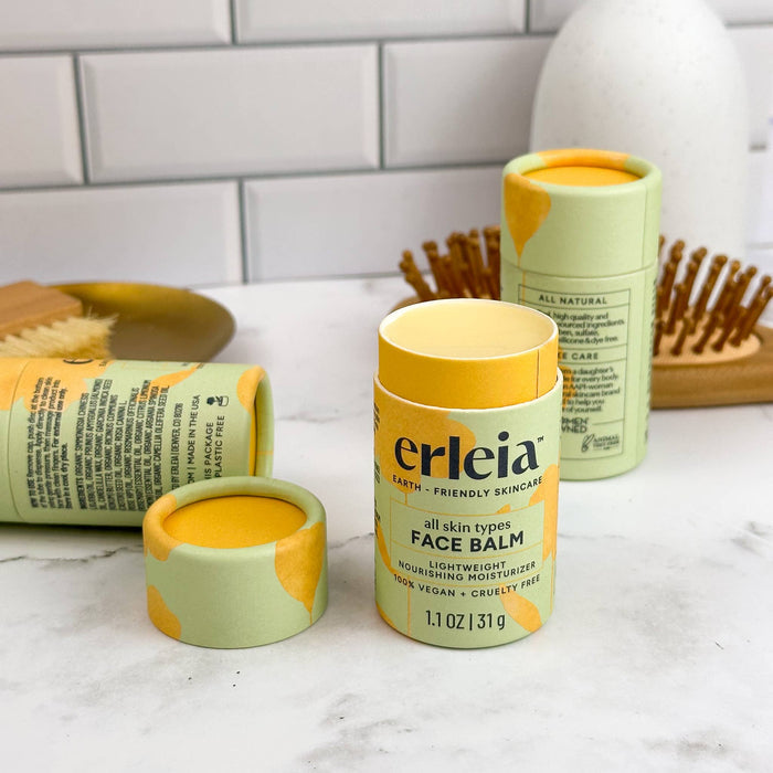 Erleia Face Balm | Plant-Based Solid Moisturizer
