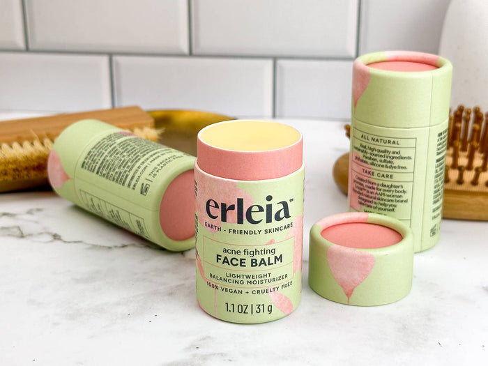 Erleia Face Balm | Plant-Based Solid Moisturizer