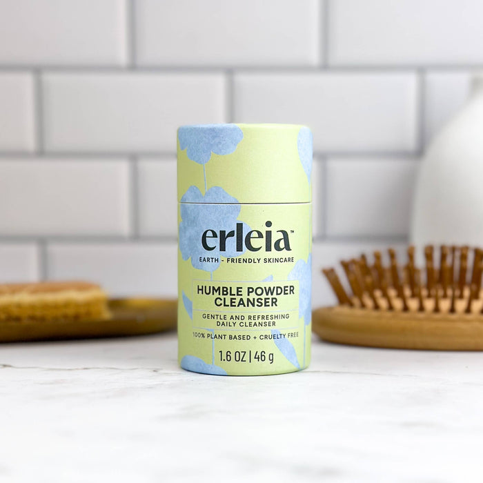 Erleia Humble Powder Cleanser | Eco-Friendly Daily Face Wash