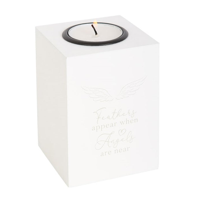 Feathers Appear Angel Wing Tealight Holder 🇬🇧