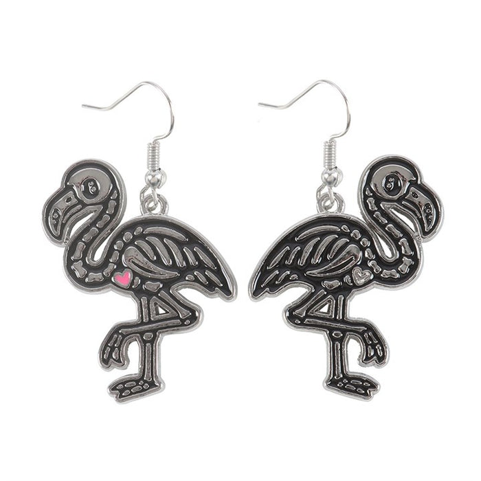Flamin-goth Enamel Dangle Earrings 🇬🇧