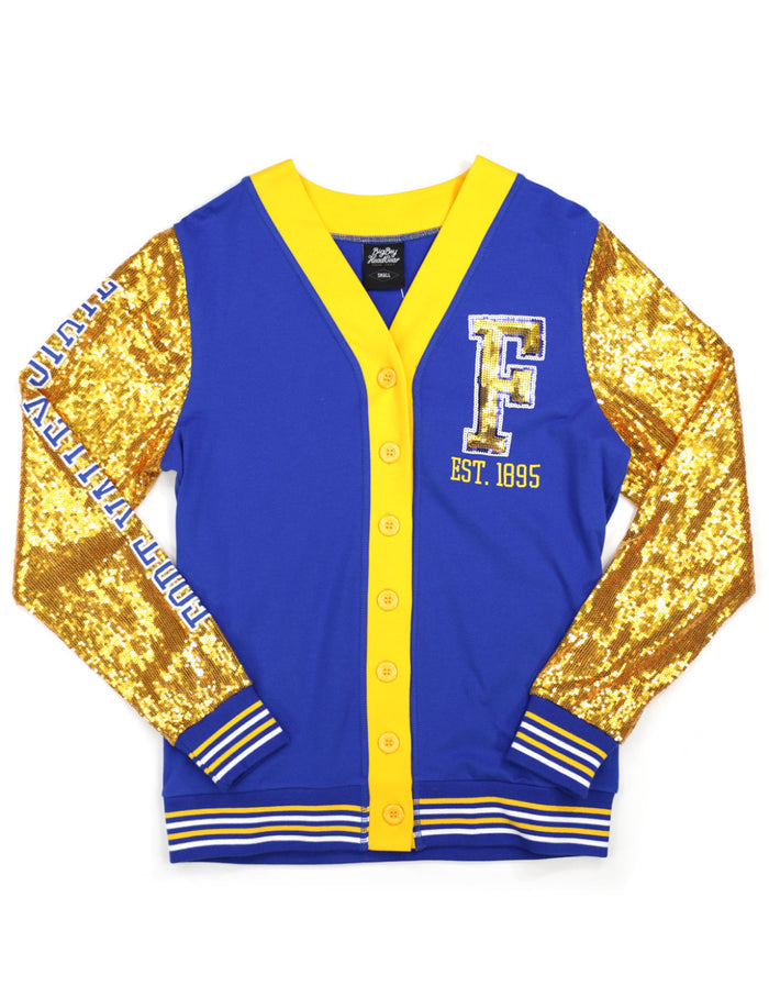 Fort Valley State Women's Sequin Cardigan