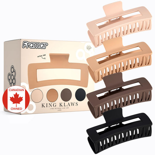 Framar: King Klaws Hair Clips 4pk