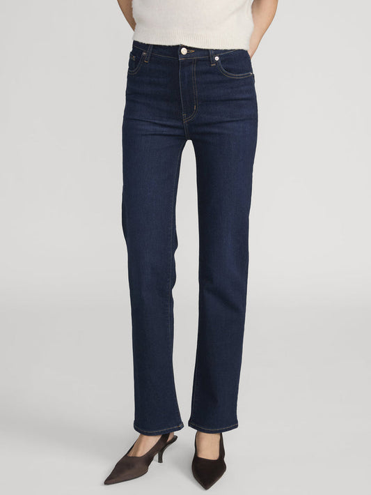 Frame Le Sleek Straight Jean in Fairway