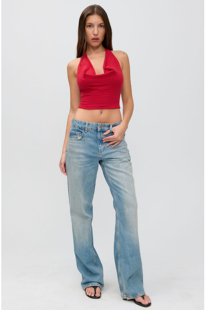 Frankies Bikinis Briar Cloud Halter Top