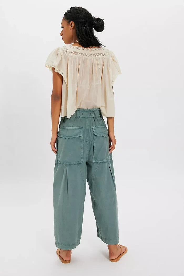 Free People Costa Straight Harem Pants