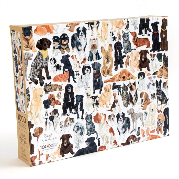 Furry Friends Dog Puzzle 1000pc #200833