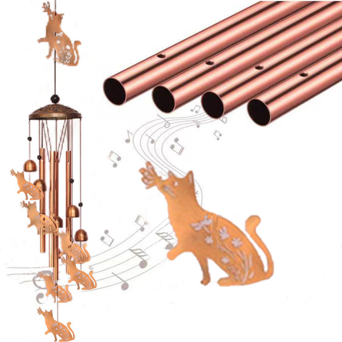 Garden Decoration Wrought Iron Wind Chimes Metal Tube Retro Wind Chimes 🇨🇳