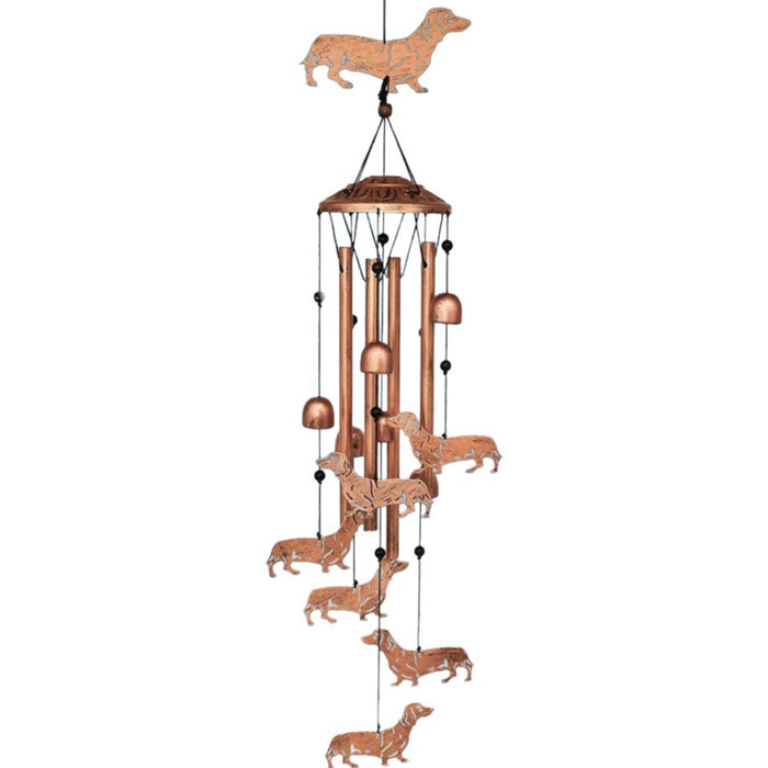 Garden Decoration Wrought Iron Wind Chimes Metal Tube Retro Wind Chimes 🇨🇳