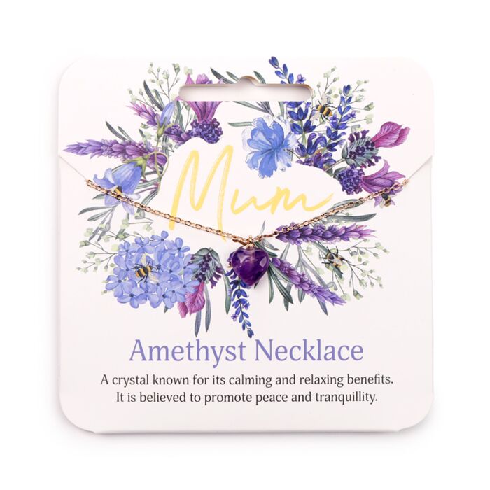 Gemstone Necklace - Nectar Meadows Mum 🇬🇧