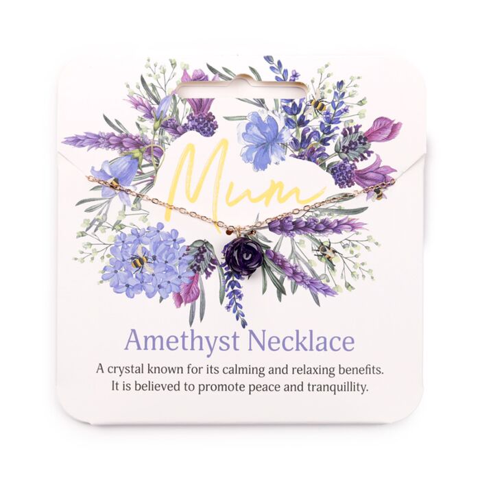 Gemstone Necklace - Nectar Meadows Mum 🇬🇧