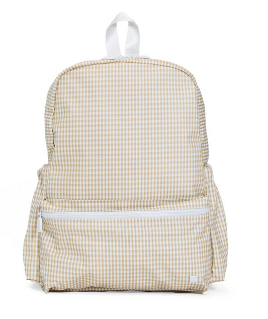 Gingham Khaki Backpacker
