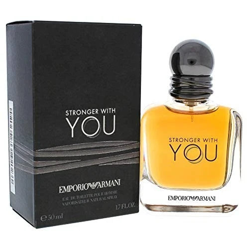 Giorgio Armani Emporio Stronger With You EDT for Men 3.4 oz (100 ml) New Sealed