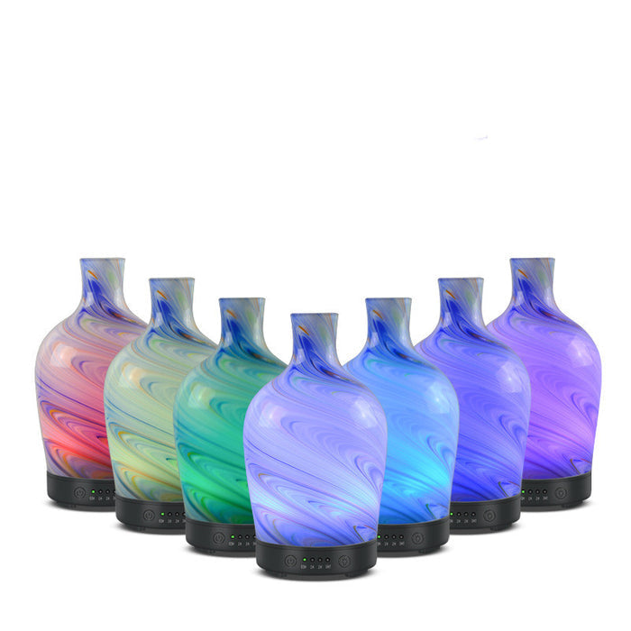 Glass Aroma Diffuser Ultrasonic Diffuser Humidifier Spray Diffuser 🇨🇳