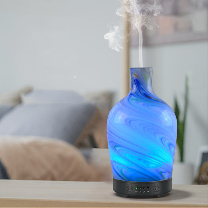 Glass Aroma Diffuser Ultrasonic Diffuser Humidifier Spray Diffuser 🇨🇳