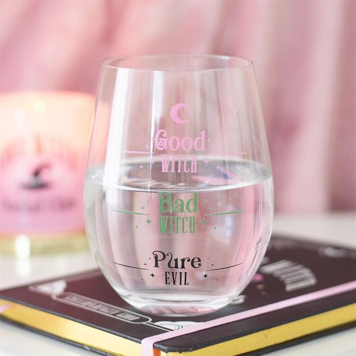 Good Witch, Bad Witch Stemless Glass 🇬🇧