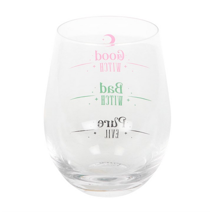 Good Witch, Bad Witch Stemless Glass 🇬🇧