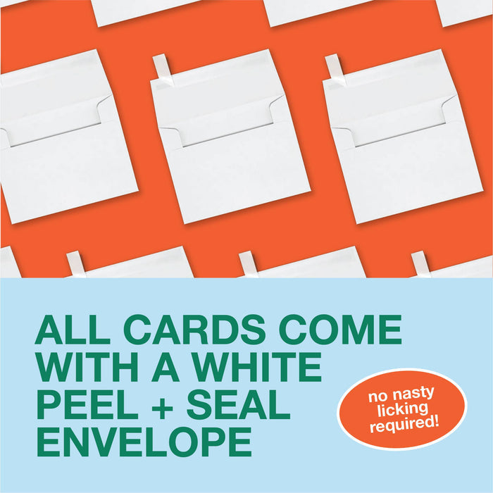 GROOVY WISHES - greeting card