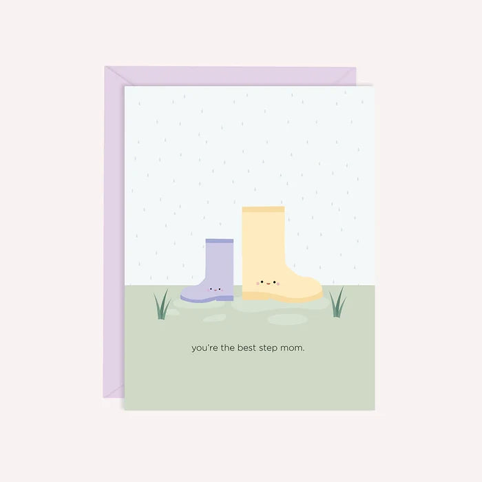 HALIFAX PAPER HEART - Thank you Mom Greeting Card