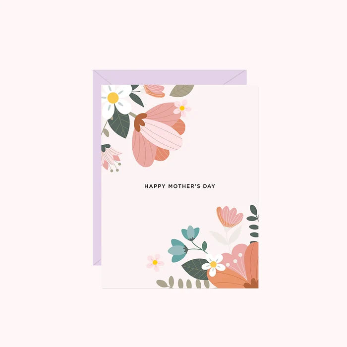 HALIFAX PAPER HEART - Thank you Mom Greeting Card