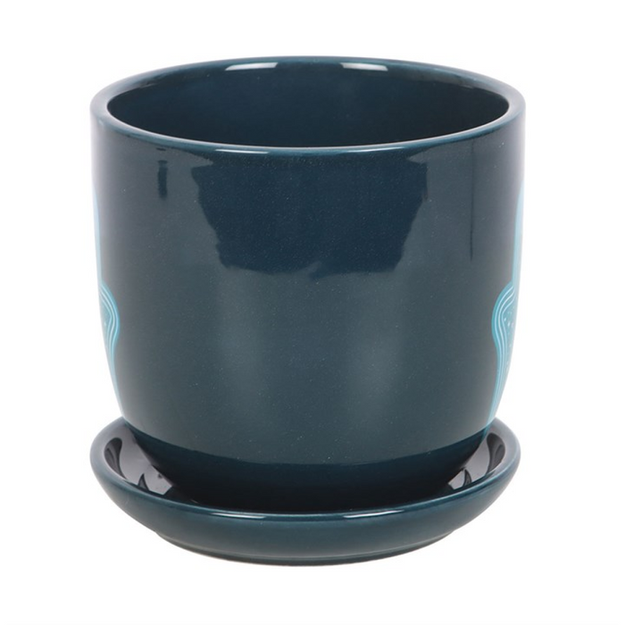 Hand of Hamsa Ceramic Plant Pot 🇬🇧
