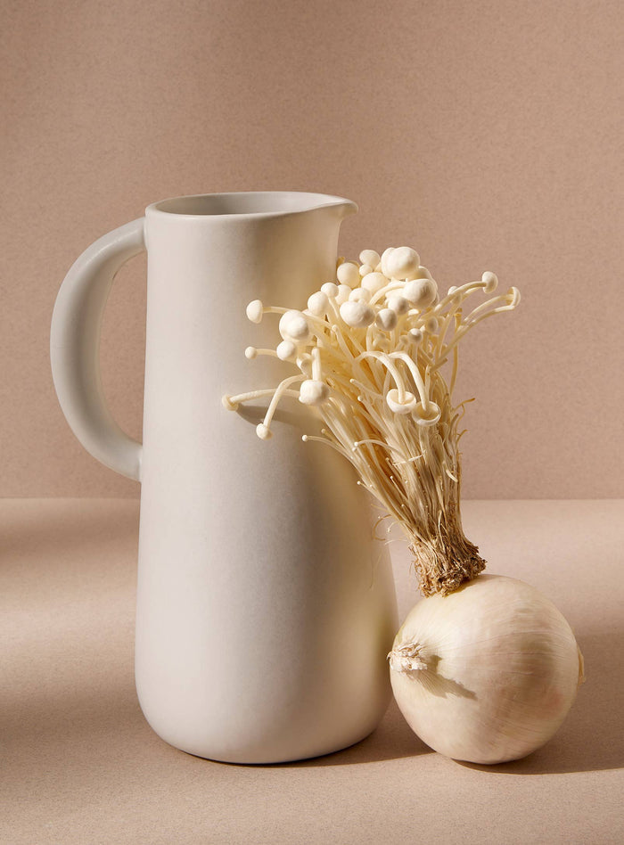 Handmade Stoneware Jug & Vase For Flowers  | Dadasi 50 oz - Magnolia Lane co. Home + Garden + Gift