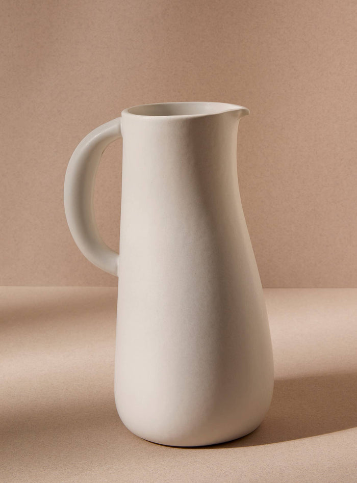 Handmade Stoneware Jug & Vase For Flowers  | Dadasi 50 oz - Magnolia Lane co. Home + Garden + Gift