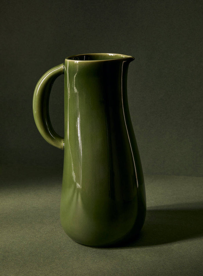 Handmade Stoneware Jug & Vase For Flowers  | Dadasi 50 oz - Magnolia Lane co. Home + Garden + Gift