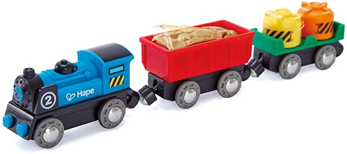 Hape Battery Powered Rolling Stock Set