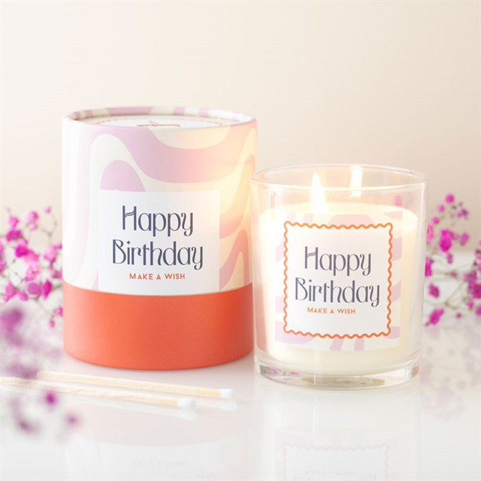 Happy Birthday Vanilla Cake Candle 🇬🇧