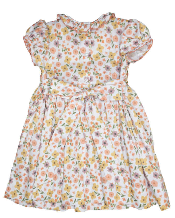 Harvest Floral Ruffle Dress