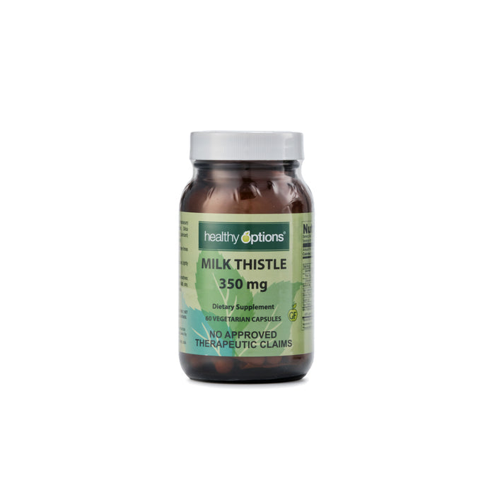 Healthy Options Milk Thistle 350mg 60 Capsules