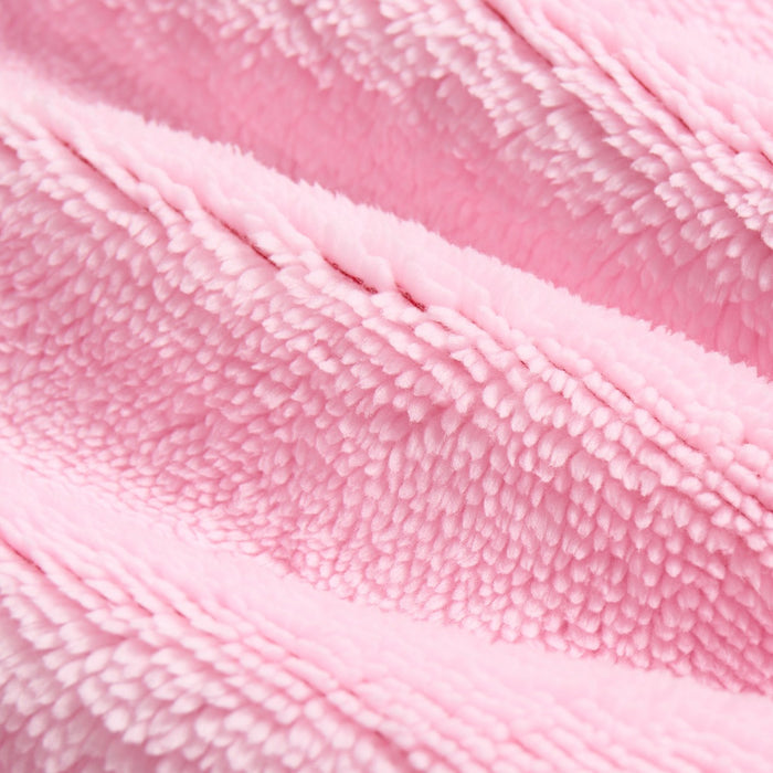 Hearts Tufted Fleece Throw - Pink 🇬🇧