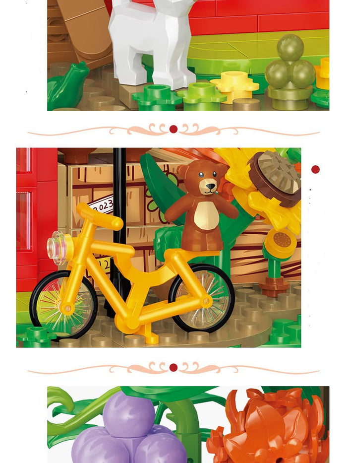 House Building Girl Educational Assembled Toys 🇨🇳