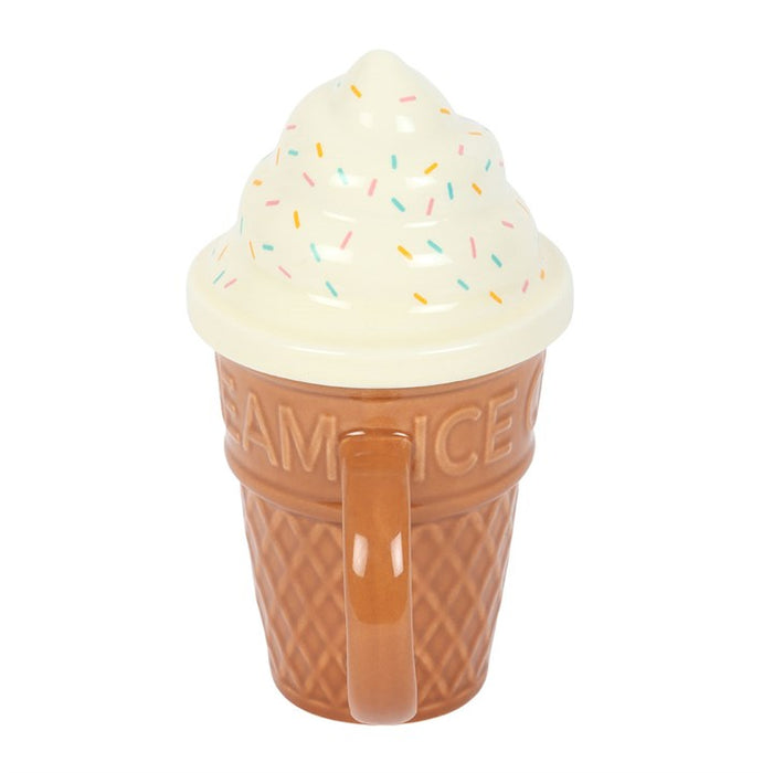 Ice Cream Cone Lidded Mug 🇬🇧