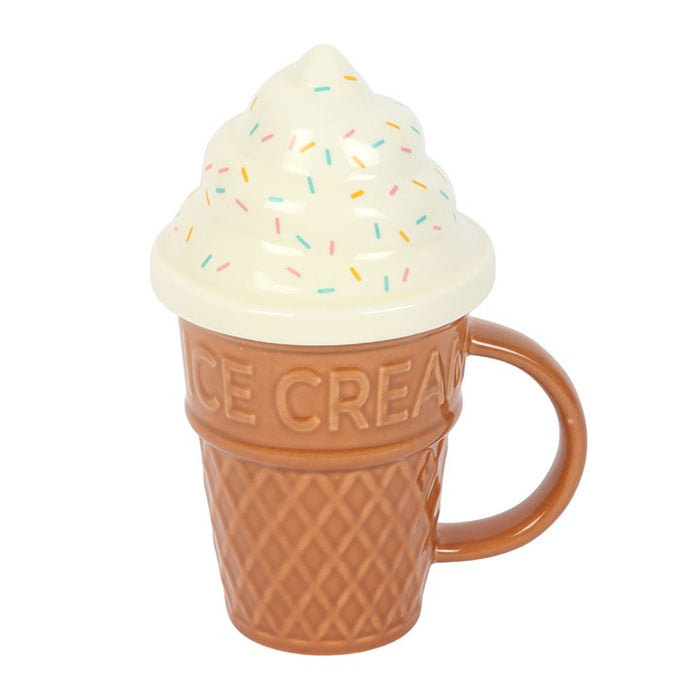 Ice Cream Cone Lidded Mug 🇬🇧