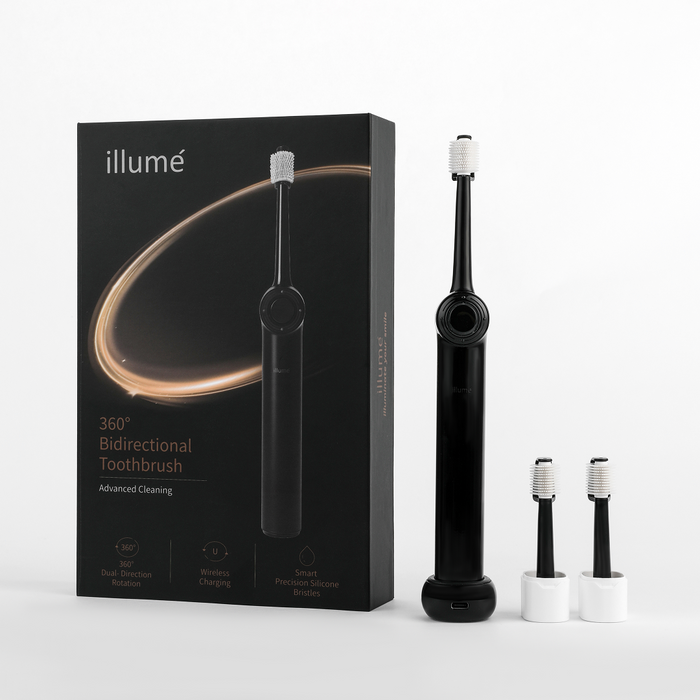 Illume Toothbrush x3 Kits Black