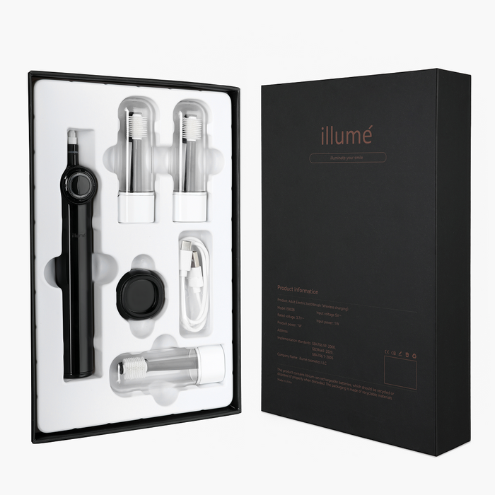 Illume Toothbrush x3 Kits Black