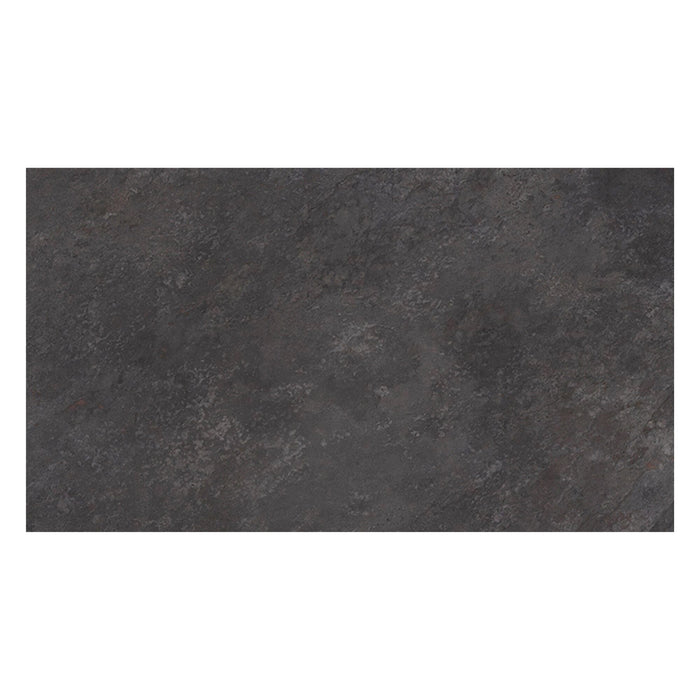 Dark rectangular stone effect tile
