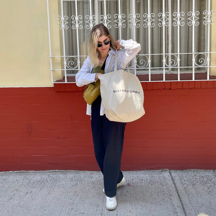 market tote - Sustain Yourself