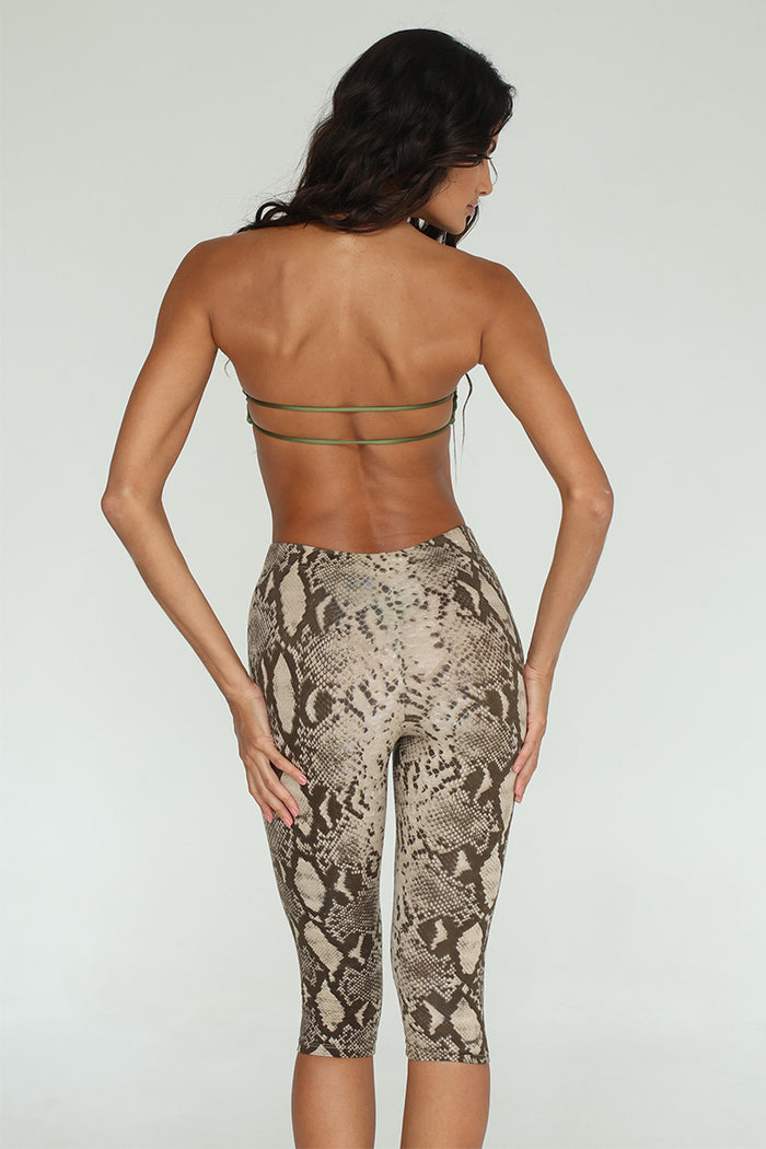 INDAH No.128 Capri Pant (Python)