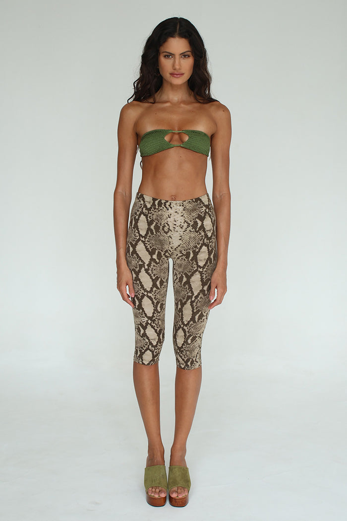 INDAH No.128 Capri Pant (Python)